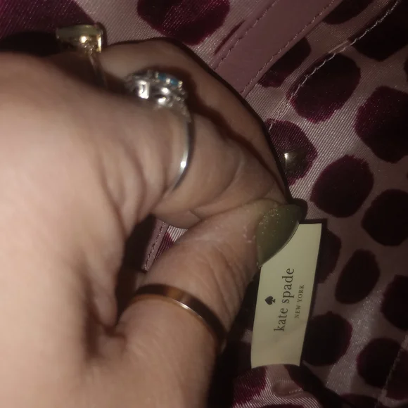 Kate Spade New York Sadie Envelope crossbody Bag Pink Saffiano Leather - Picture 9 of 9